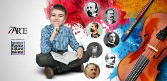 Scriitorul Ciprian Măceşaru le citeşte copiilor într-un proiect co-finanţat