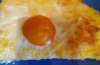 Salată de dovlecel - ciorbă de pui - mămăligă cu cuiburi de ouă - kenturi