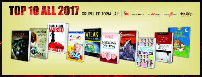 Cele mai așteptate cărți ale Grupului Editorial ALL pentru anul 2018