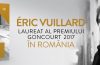 Eric Vuillard, laureatul Premiului Goncourt 2017, vine în România