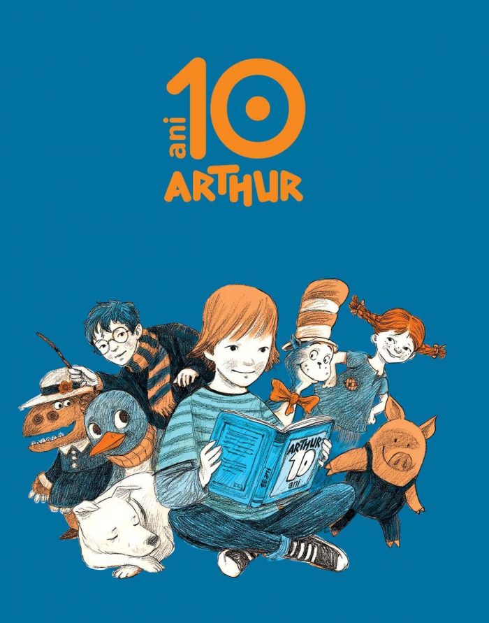 Editura Arthur sarbatoreste 10 ani | Literaturapetocuri.ro