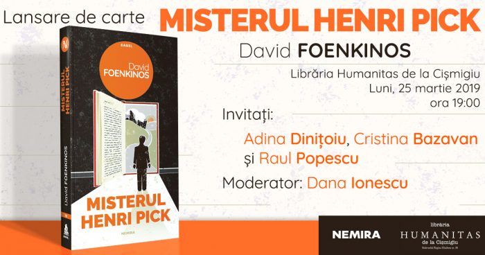 Misterul Henri Pick - David Foenkinos