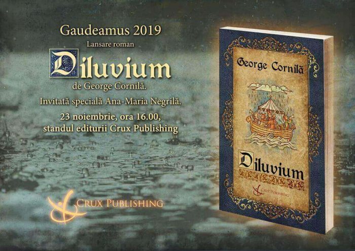 Diluvium de George Cornilă – lansare  de carte - Gaudeamus 2019