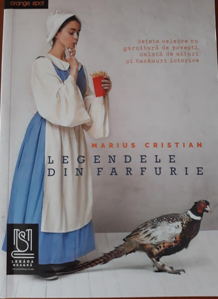 Legendele din farfurie - Marius Cristian - Editura Lebăda Neagră - recenzie carte