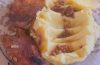Pateuri cu brânză - Ciorbă de perișoare - Cotlet de porc friptură - Plăcintă cu aluat răzuit și cremă de iaurt