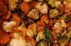 Legume la grătar - Salată de ton cu orez - Ciorbă de perisoare - Pișcot cu vișine