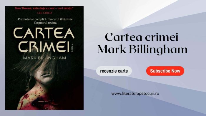 Cartea crimei - Mark Billingham - Editura Niculescu - recenzie