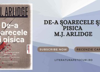 De-a șoarecele și pisica - M.J. Arlidge - Editura Trei - recenzie